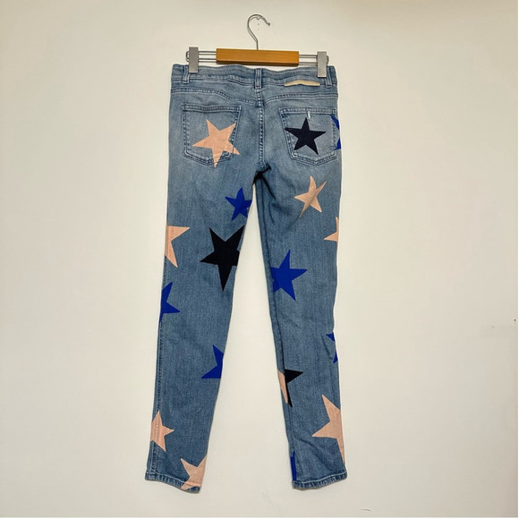 STELLA MCCARTNEY STAR-PRINTED JEANS size 26 - Picture 7 of 16